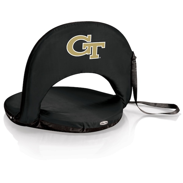 Picnic Time Family Of Brands NCAA Georgia Tech Yellow Jackets Oniva Stadium Seat - Reclining Bleacher Seat with Back Support 626-00-179-194-0 - main