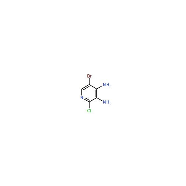 Ak Scientific 5-Bromo-2-chloropyridine-3, 4-diamine (5g), CAS 163452-78-6 8303AA-5g - main