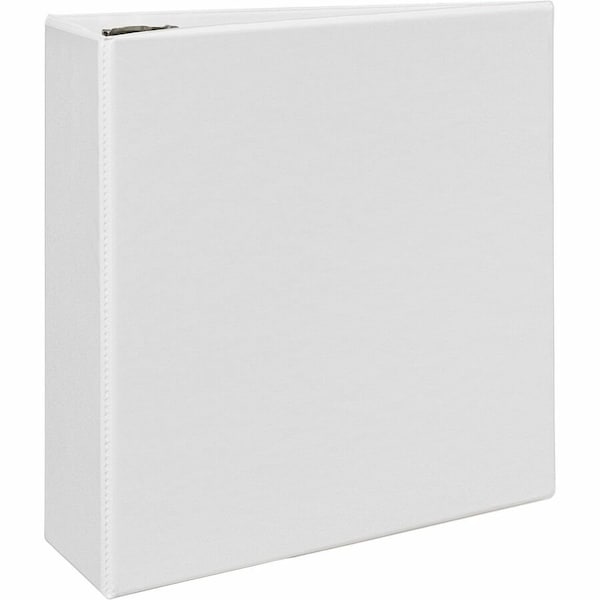 Avery reg Durable View Binders EZD Rings, White, 3PK AVE09801BD - main