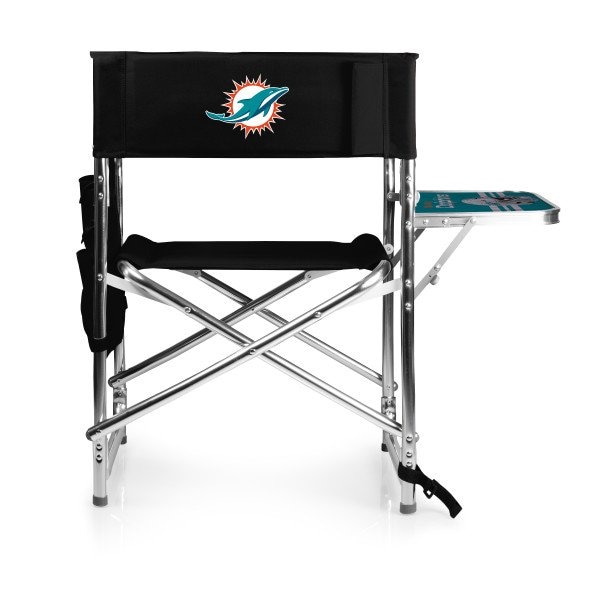 Picnic Time Family Of Brands NFL Miami Dolphins - Sports Chair 809-00-179-174-2 - main