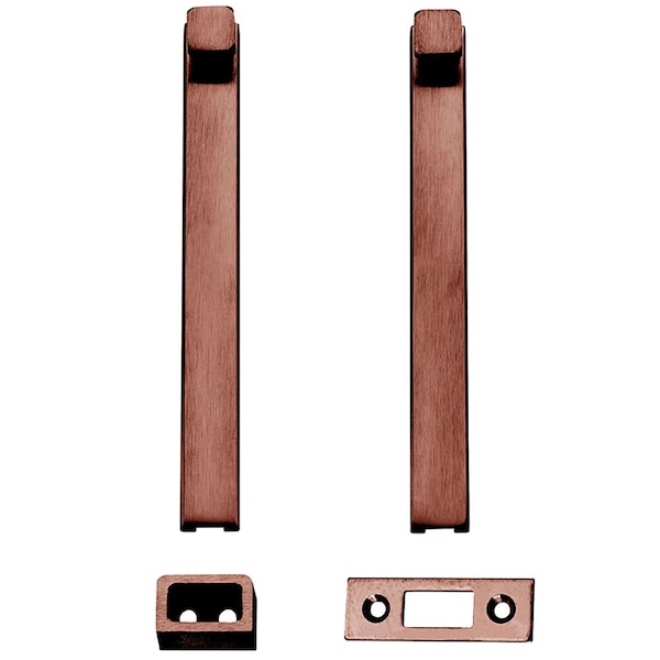 Ives 8in Steel Surface Bolt, Mortise and Universal Strikes, Oil Rubbed Bronze SB1630-TB US10B - main