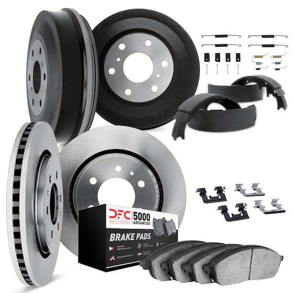 Dynamic Friction Co DFC Brake Kit 6514-47688 - main
