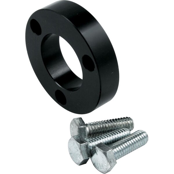 Powerhouse 0.50 in. Thick Steering Wheel Spacer, Black Anodized PO3606662 - main