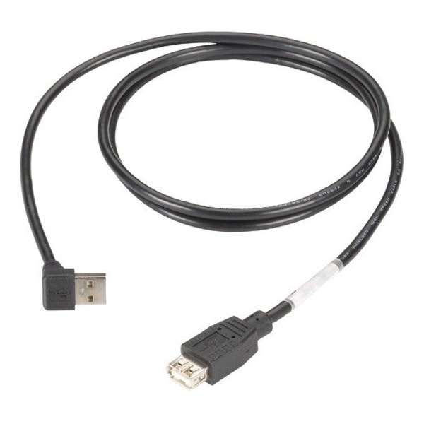 Black Box BLACK BOX USB 2.0 A M (rt Angle) To A F 4 Feet Cable USBR08-0004 - main