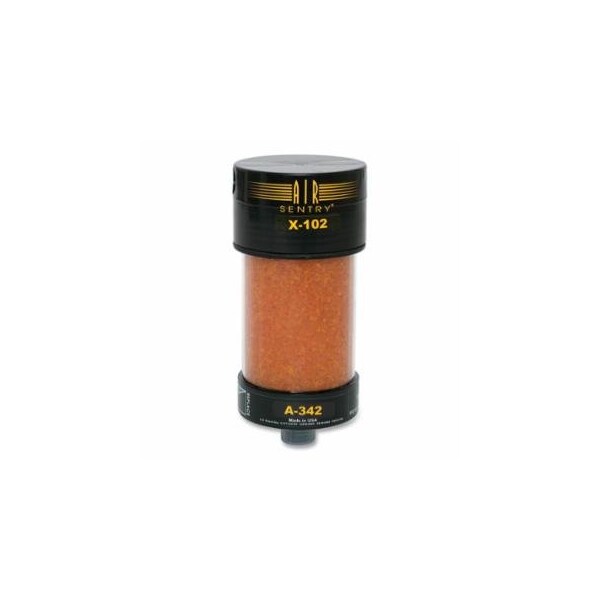 Air Sentry X-Series Dessicant Breather, 5 in dia, 10 in H, Silica Gel 399-095X102 - main