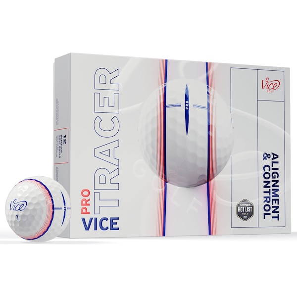 Vice Golf Pro Tracer Golf Balls, 12PK 111234 - main