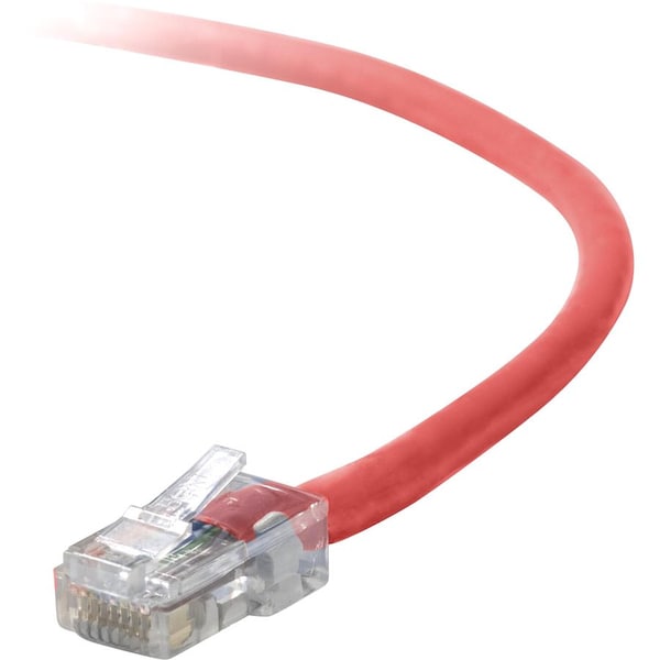 Belkin Cat5e Crossover Cable - RJ-45 Male Network - RJ-45 Male Network - 1ft - Red A3X126-01-RED - main