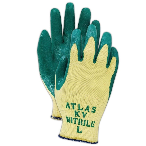 Showa Best Atlas Kv350 Kevlar Glove With Nitrile Palm Coating, Small, PK12 KV350-S - main