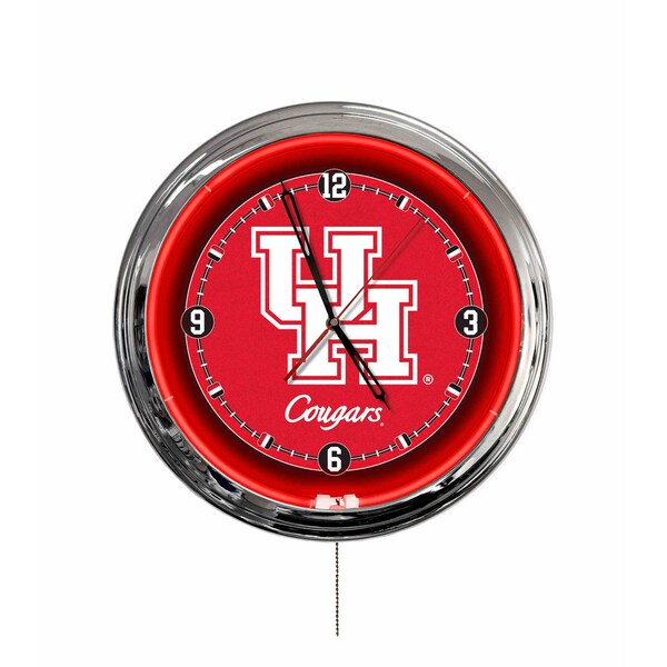 Holland Bar Stool University of Houston 16 LED Wall Clock ClkL16 - main
