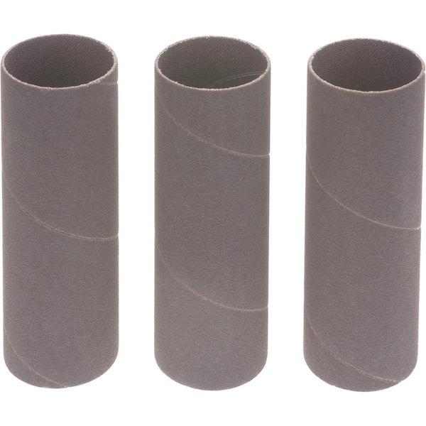 Woodstock 1-1/2'' Dia. x 4-1/4'' A/O Hard Sanding Sleeve, 120 Grit, 3PK D1473 - main