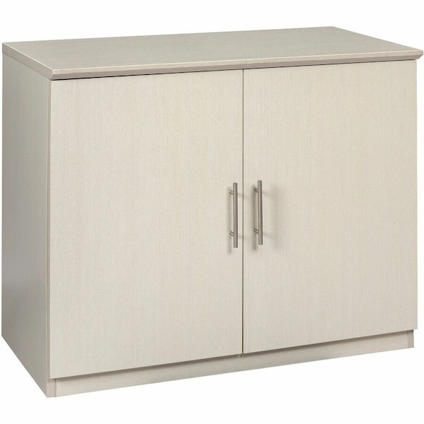 Mayline Storage Cabinet, w/2 Wood Doors, Sea Salt MSCTSS - main