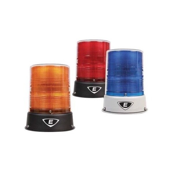 Edwards Signaling Warning Light, White, LED, 12V DC, 24V AC/DC, 65, 85, 120, 460, 480, 750, 1,000 FPM, 6 1/2 in Dia. 57PLEDMW24ADB - main