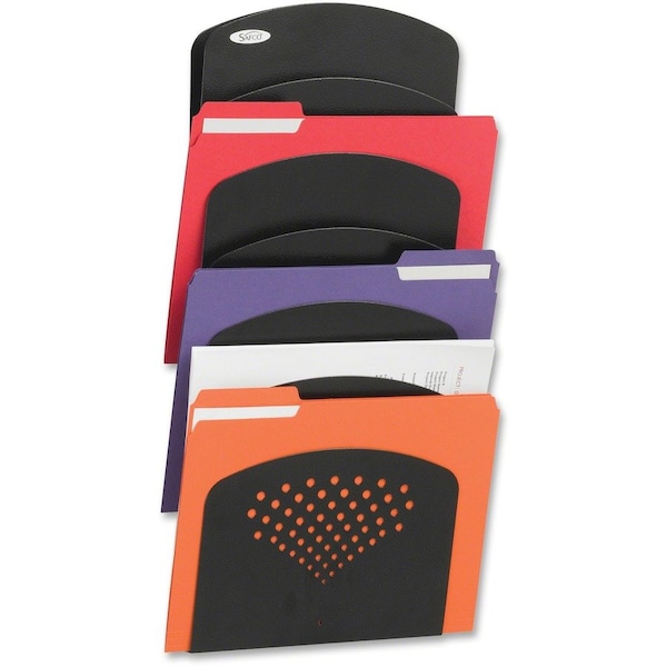 Safco Letter/Legal Size Wall Rack, 7, Comp 3185BL - main