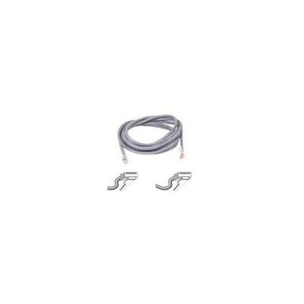 Belkin 15FT CAT5E PATCH CABLE, UTP, GRAY PVC JACKET, 24AWG, T568B, 50 MICRON, GOLD PLAT A3L791-15 - main
