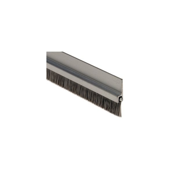 National Guard Products 36in Nylon Brush Sweep, 7/16in Gray Brush, 5/8in Anodized Aluminum A605A 36IN - main