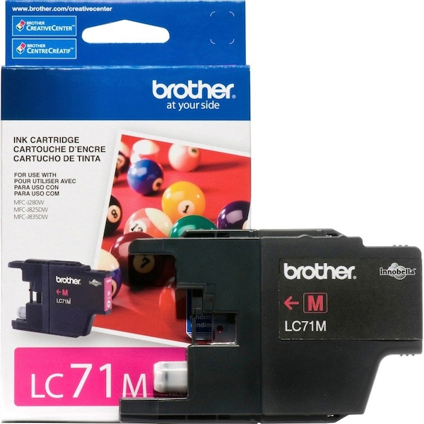 Brother Magenta Ink Cartridge LC71M - main