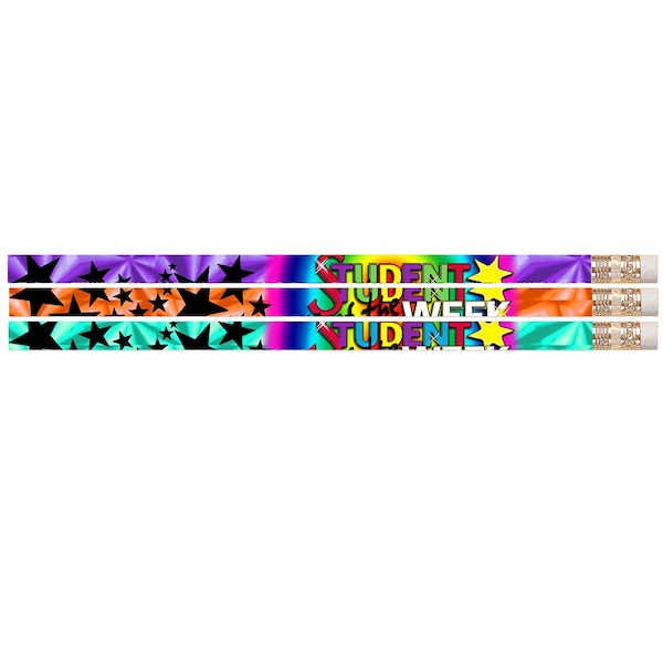 Musgrave Pencil Co Student Of The Week Motivational Pencils, 144PK MUS1383G - main