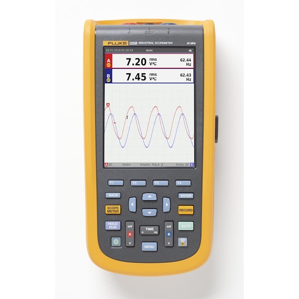 Fluke Industrial Scopem+SCC 40MHZ, Univers Int FLUKE-124B/INT/S - main