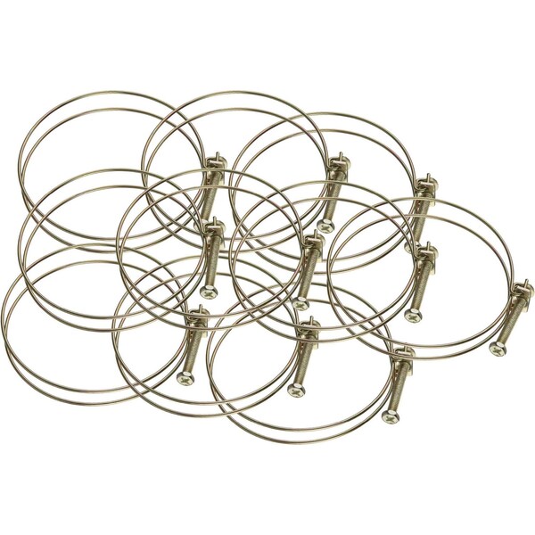 Steelex Wire Hose Clamp 2-1/2", 10PK D4348 - main