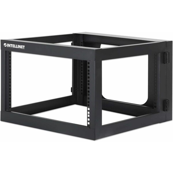 Intellinet Network Solutions Manhattan 19" Wall Mount 4-Post Open Frame Network Rack, 6U 716031 - main