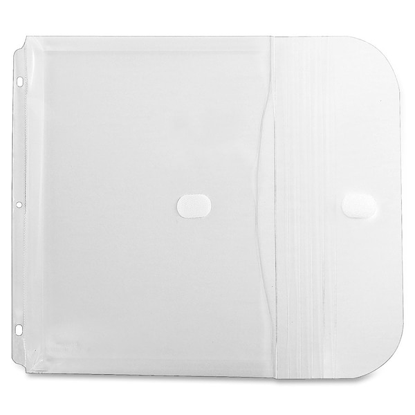 C-Line Products Letter File Pocket, No Color, 5PK CLI57537 - main