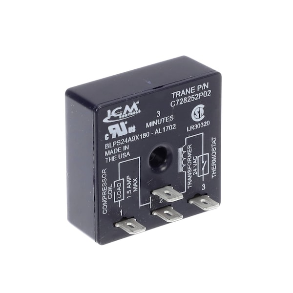 Trane RELAY; TIME DELAY, SP, 3 MIN, RLY01634 - main