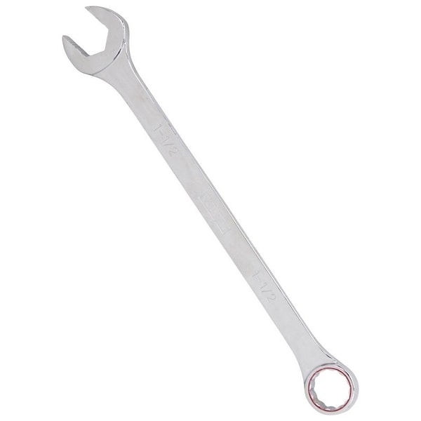 Vulcan Combination Wrench, SAE, 1-1/2 in Head, Chrome Vanadium Steel MT6547513 - main