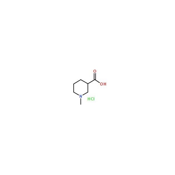 Ak Scientific 1-Methylpiperidine-3-carboxylic acid hydrochloride (5g), CAS 19999-64-5 0281AB-5g - main