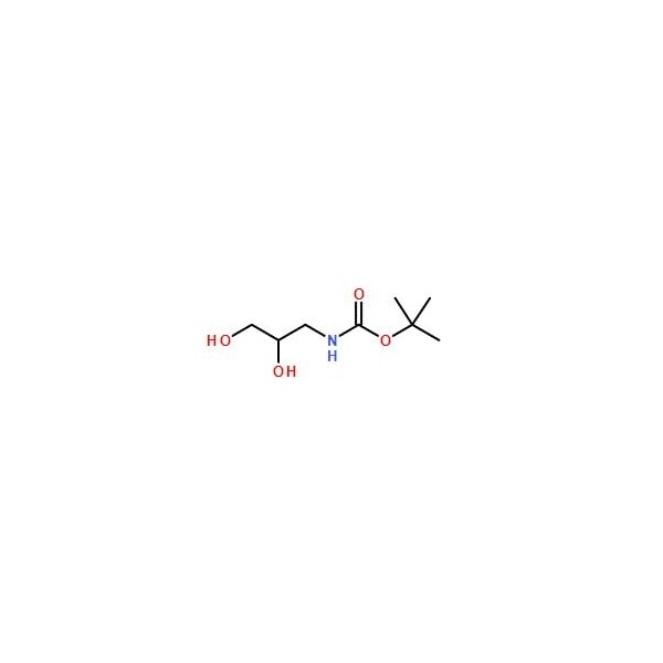 Ak Scientific tert-Butyl (2, 3-dihydroxypropyl)carbamate (5g), CAS 137618-48-5 6601AA-5g - main