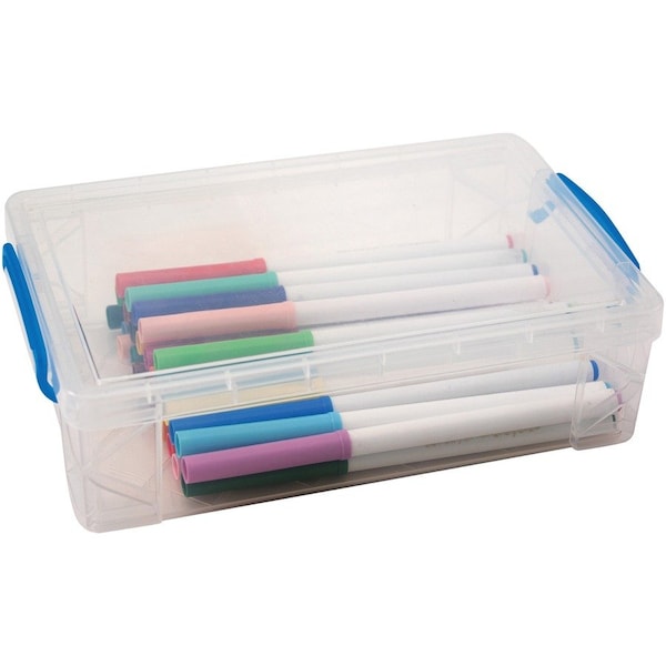 Super Stacker Large Pencil Box, Clear, 3PK 37539 - main