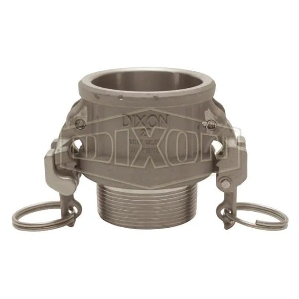 Dixon Type B Cam and Groove Coupler, 1 in Nominal, Female Coupler x MNPT End Style, Hastelloy CW12MW, Dome HAB100EZ - main