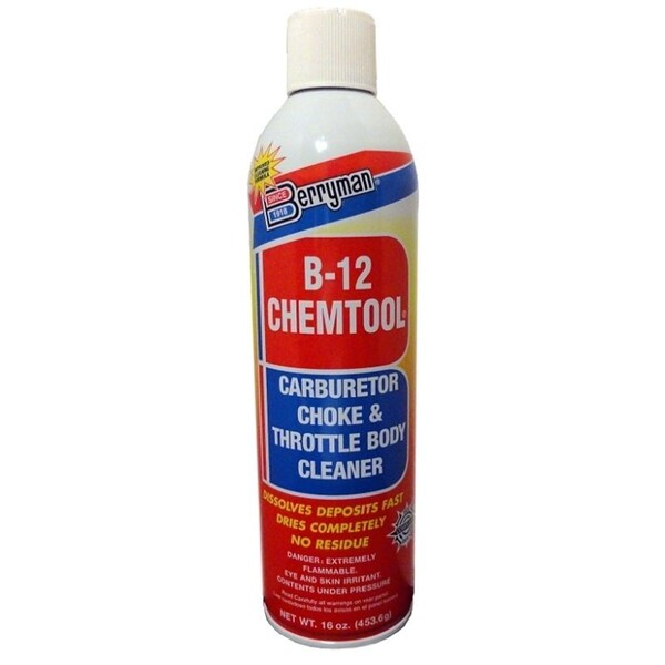 Berryman B-12 Chemtool Throttle Body Cleaner, 16 oz, Liquid 0117C - main