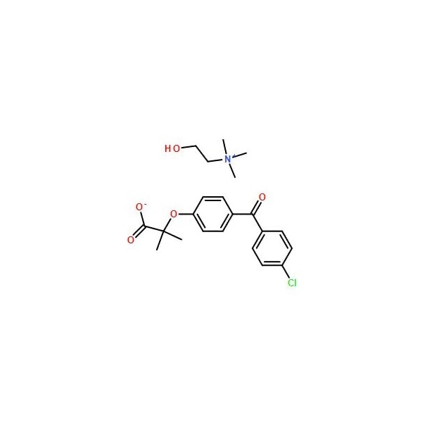 Ak Scientific ABT-335 (Choline fenofibrate) (100mg), CAS 856676-23-8 3320AC-100mg - main