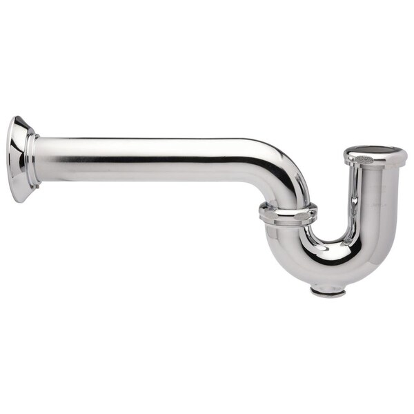 Zurn R870-9BCE Cst Bdy P Trp 17Ga 1-1/2in X 1-1/4in X 9, w/Co, Bn, Cst Esc, Pw Z8701-9BCE-PC - main