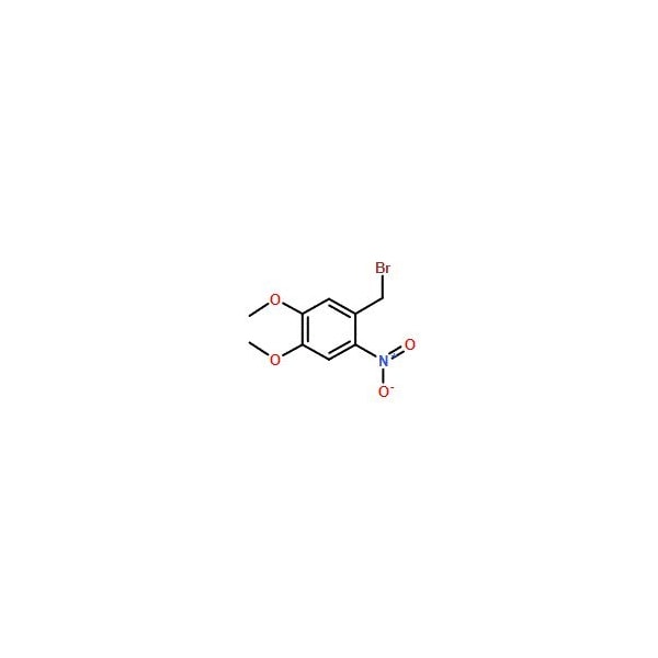 Ak Scientific 1-(Bromomethyl)-4, 5-dimethoxy-2-nitrobenzene (1g), CAS 53413-67-5 7598AB-1g - main
