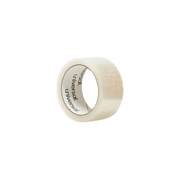 Universal Box Sealing Tape, 2inx55yd, 1.85 mil, Clear UNV61000 - main