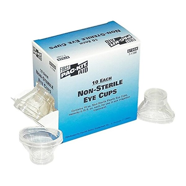 Pacc-Kit Safety Equipment Cup Eye Wash, 10PK 6925698 - main
