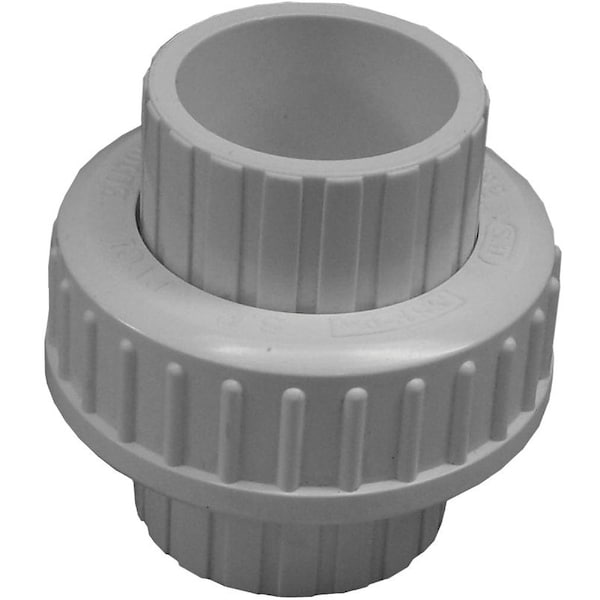 Genova LASCO Pipe Union, 2 in, Slip, PVC, SCH 40 Schedule 457020 - main