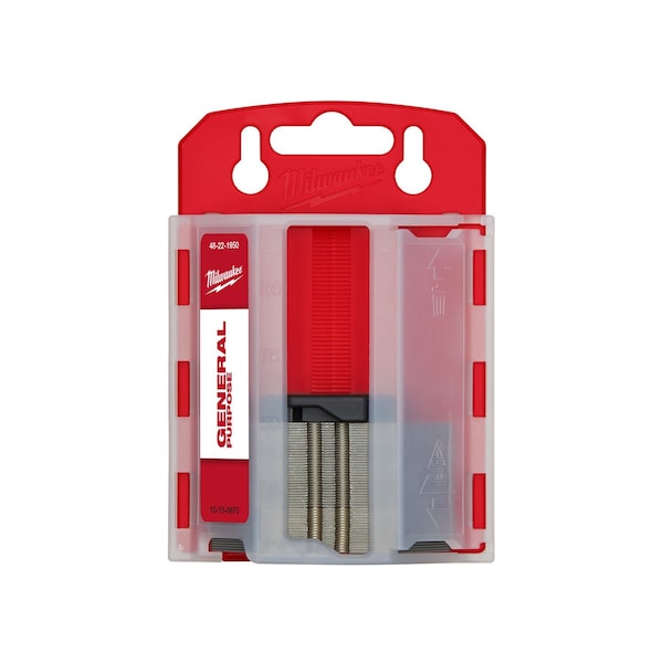 Milwaukee Tool General Purpose Utility Blades w/ Dispenser, PK50 48-22-1950 - main