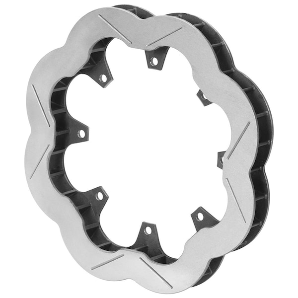Wilwood 1.25 x 11.75 Dia. in. Super Alloy Scalloped Rotor - 8 x 7 in. WIL160-15840 - main