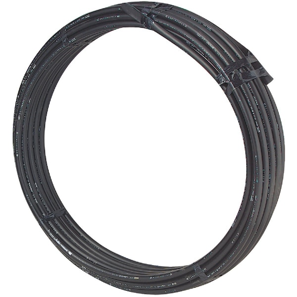 Cresline 1-1/2''x100 ' Spartan Black Plastic Pipe 21050 - main