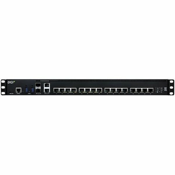 Digi International CONNECT EZ 16 MEI SERIAL SERVER, 16 RS-232/422/485 SERIAL PORTS, US POWER CORD EZ16-C100-US - main