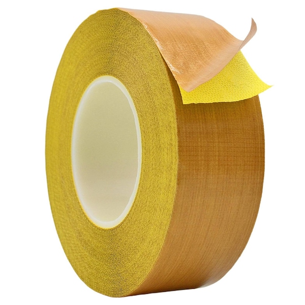 Wod Tape TFE28WL PTFE Fiberglass Cloth Teflon Tape With Liner: 36 in. x 36 yds WOD TFE28WL-36000-LOG-36-BRO - main