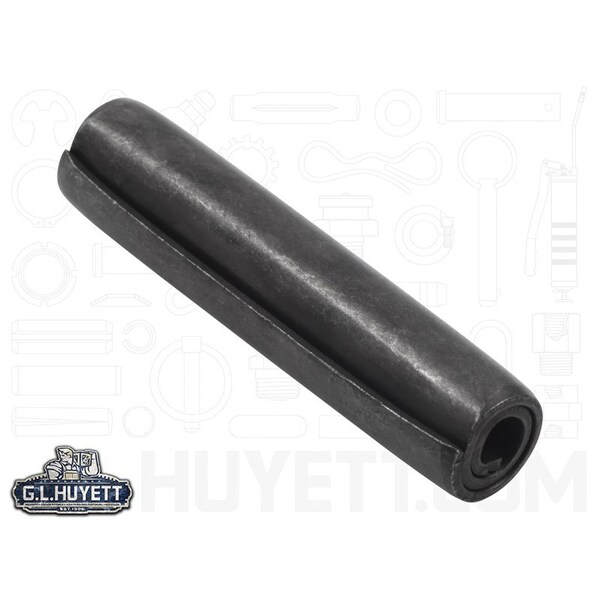 Huyett Coiled Spring Pin, Heavy Duty, High Carbon Steel, 0.438 in Dia x 2.000 in Length SPC-437-2000H - main