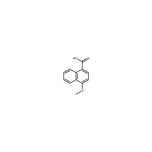Ak Scientific 4-Methoxy-1-naphthoic acid (25g), CAS 13041-62-8 X9768-25g - main