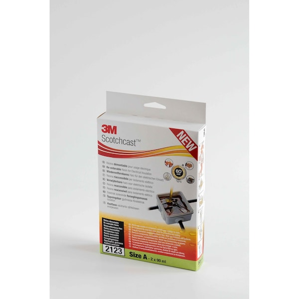 3M Wire Connector Kit, Not Applicable Max, Amber, Polybutadiene Insulation, 1,000 V 2123A - main