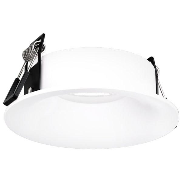 Elco Lighting Pex 2in Canless Round Curved Reflector, White EKCL2872B - main