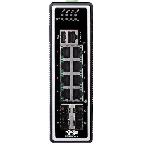 Eaton EATON Ethernet Switch 8-Port Gigabit Managed NGI-M08C4-L2 - main