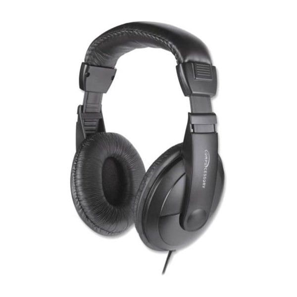 Compucessory Cushion Stereo Headphones w/Vol Cntrl CCS15155 - main