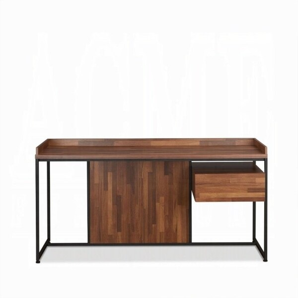 Homeroots 62" Brown and Black Computer Desk 374256 - main